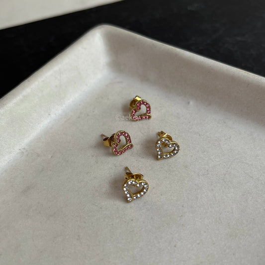 Little Heart Studs