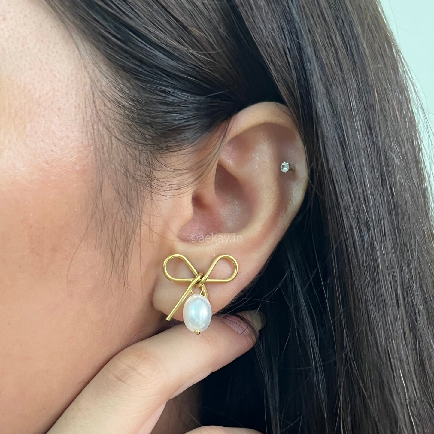 Grace Bow Earrings