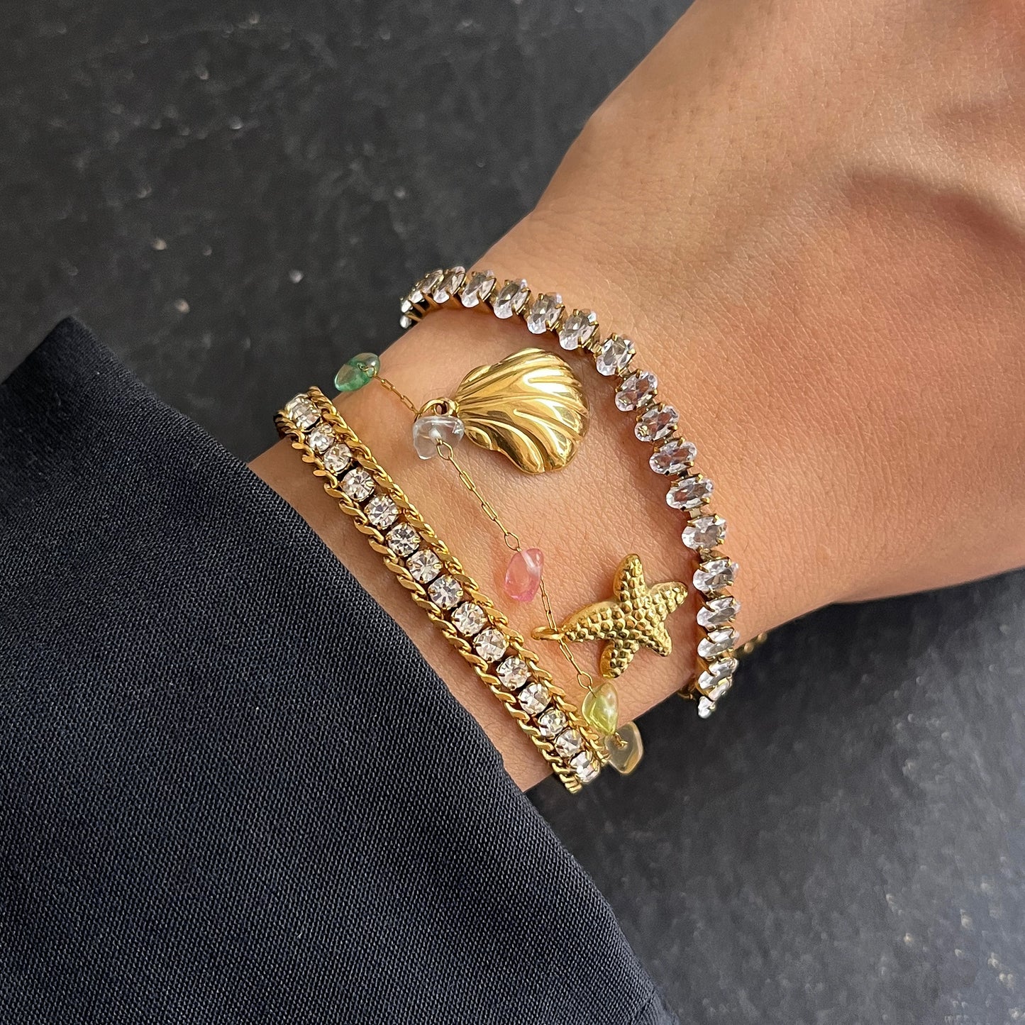Sea Shore Charm Bracelet