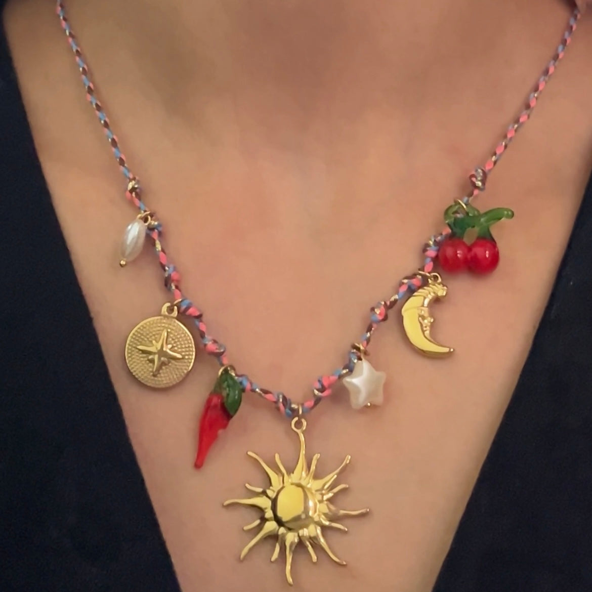 A Lil' Extra Charm Necklace