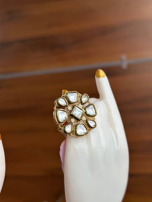 Divisha Polki Ring