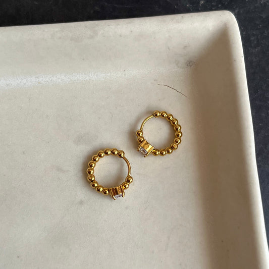 Beaded Everyday Huggies