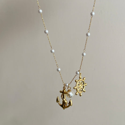 Anchor Away Necklace