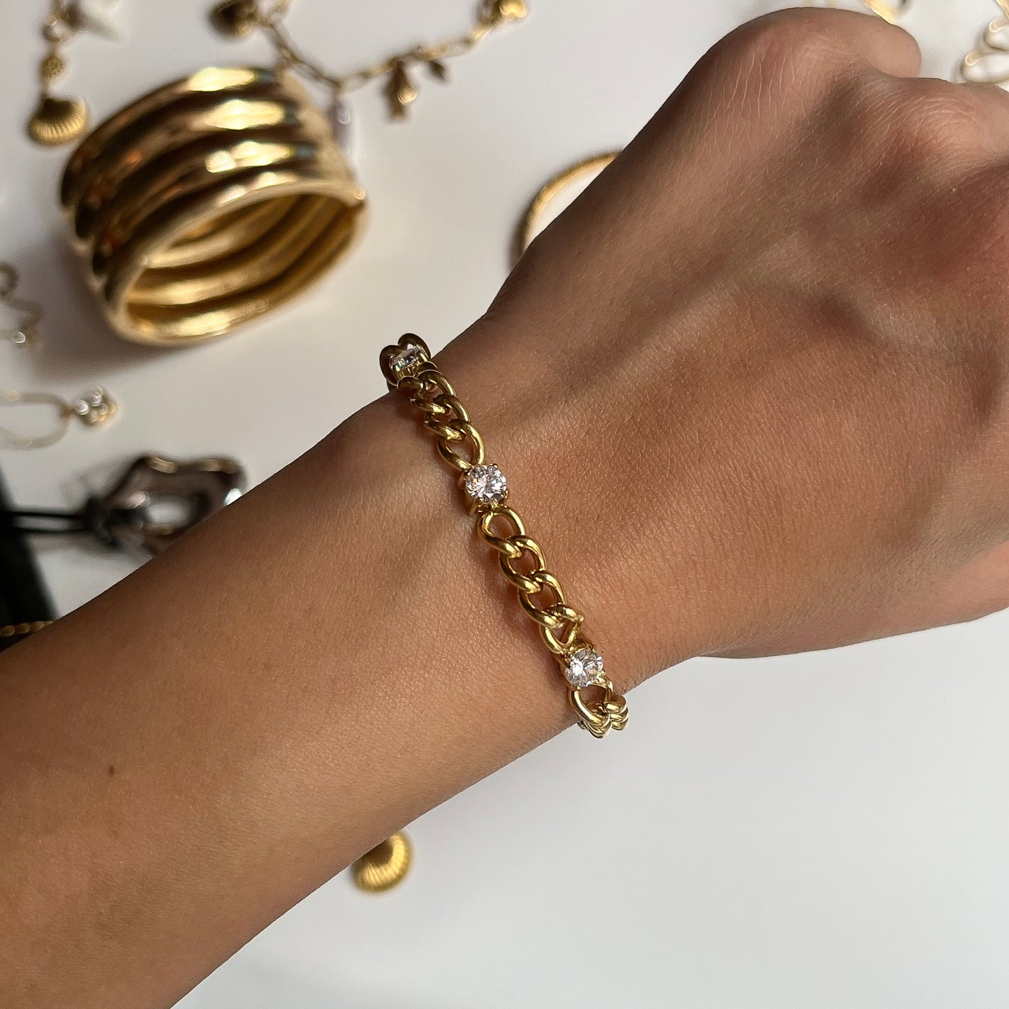 Sybil Cuban Bracelet