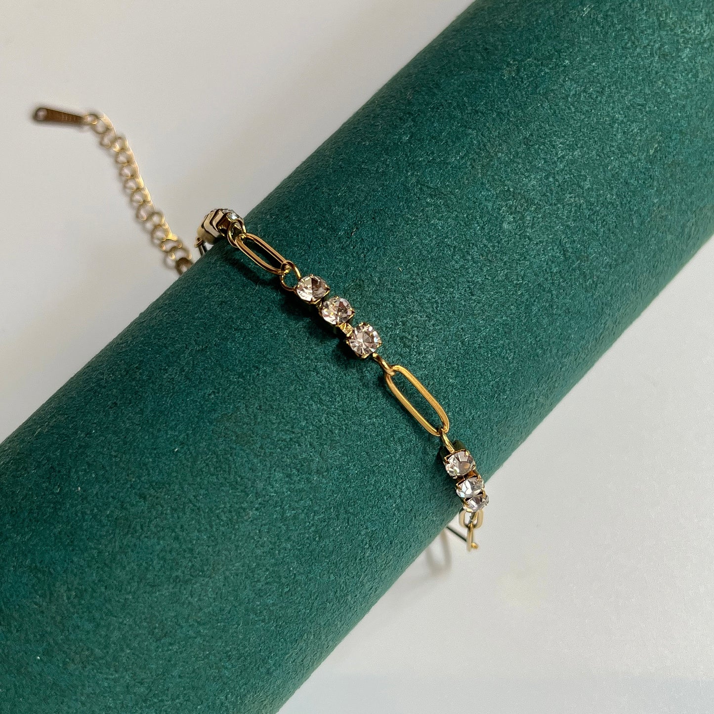 Iris Paperclip Bracelet