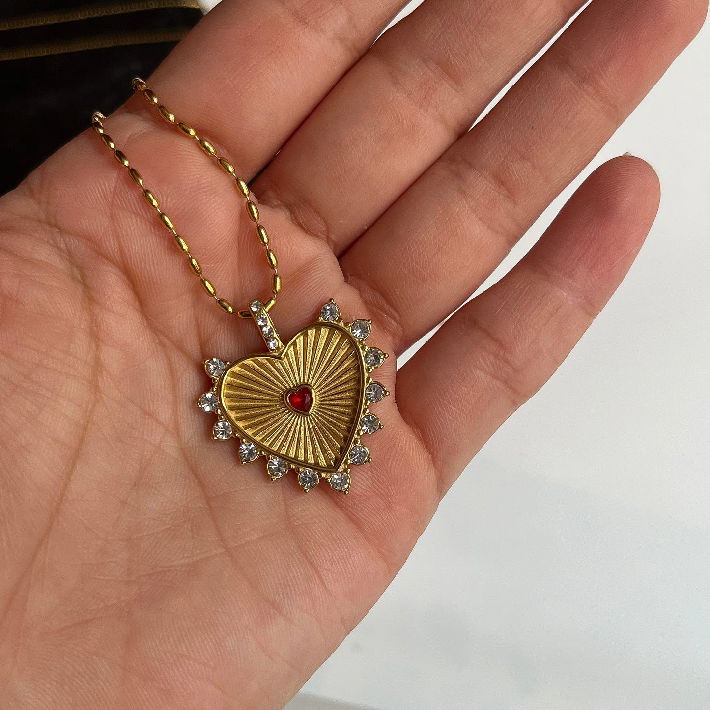 L'amour Pendant Necklace