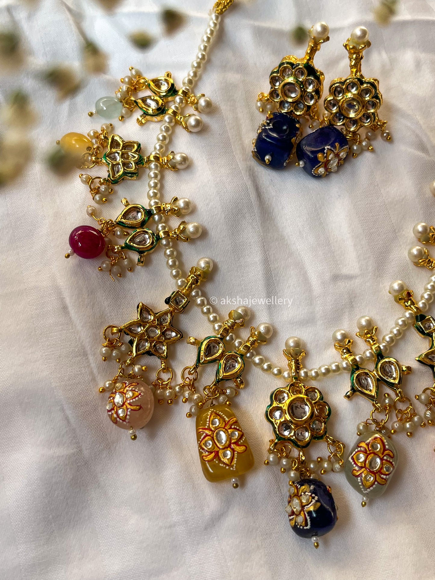 Nayantara Jaipuri Kundan Set