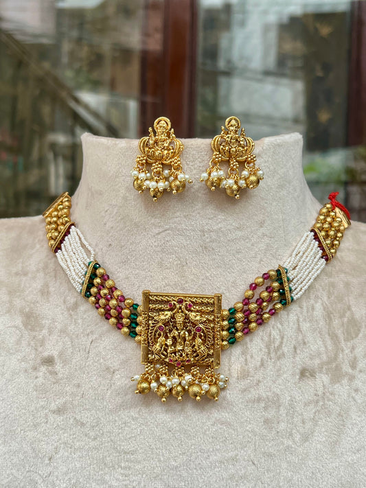 Aadilakshmi Choker Set