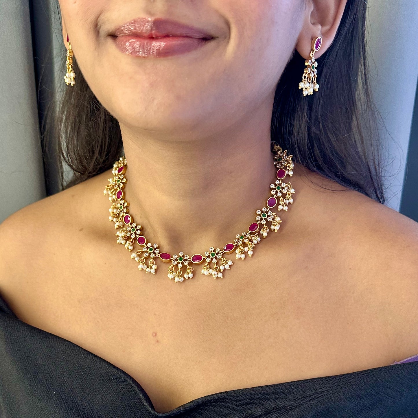 Nargis Kundan Set