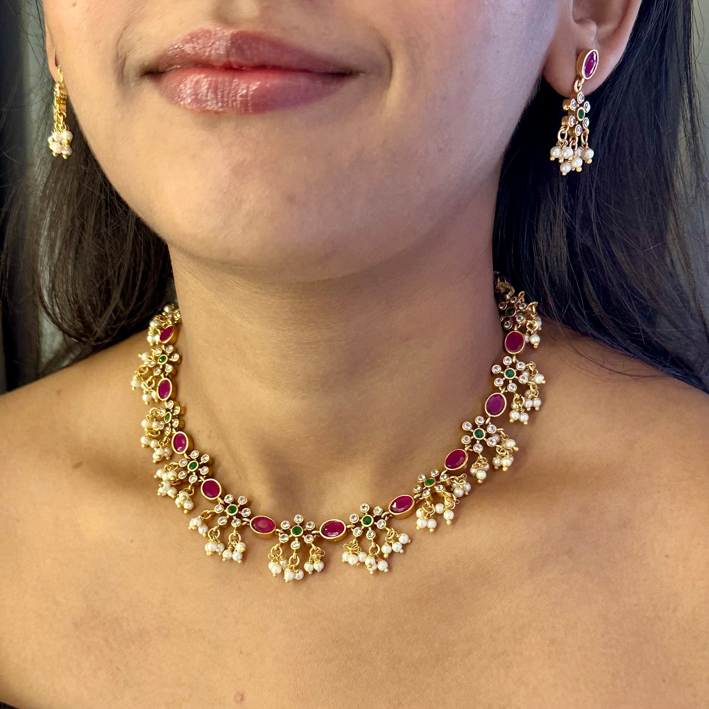 Nargis Kundan Set