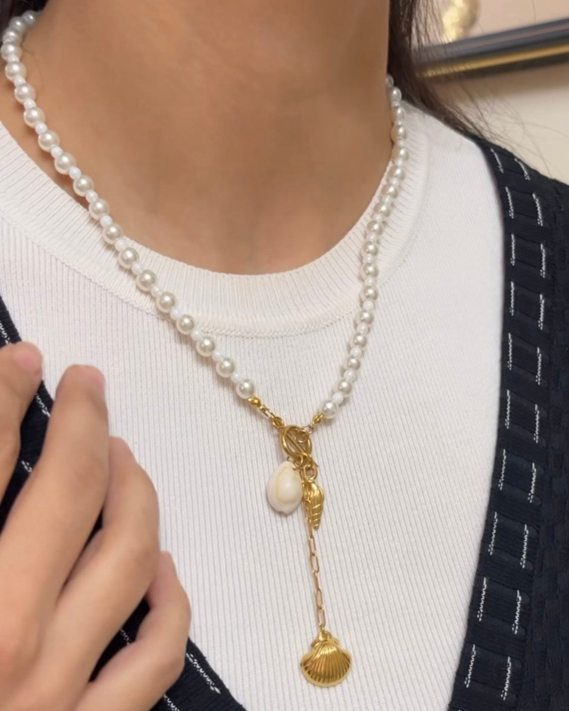 Doris Pearl Necklace