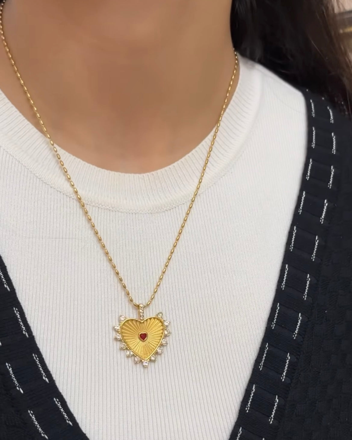 L'amour Pendant Necklace