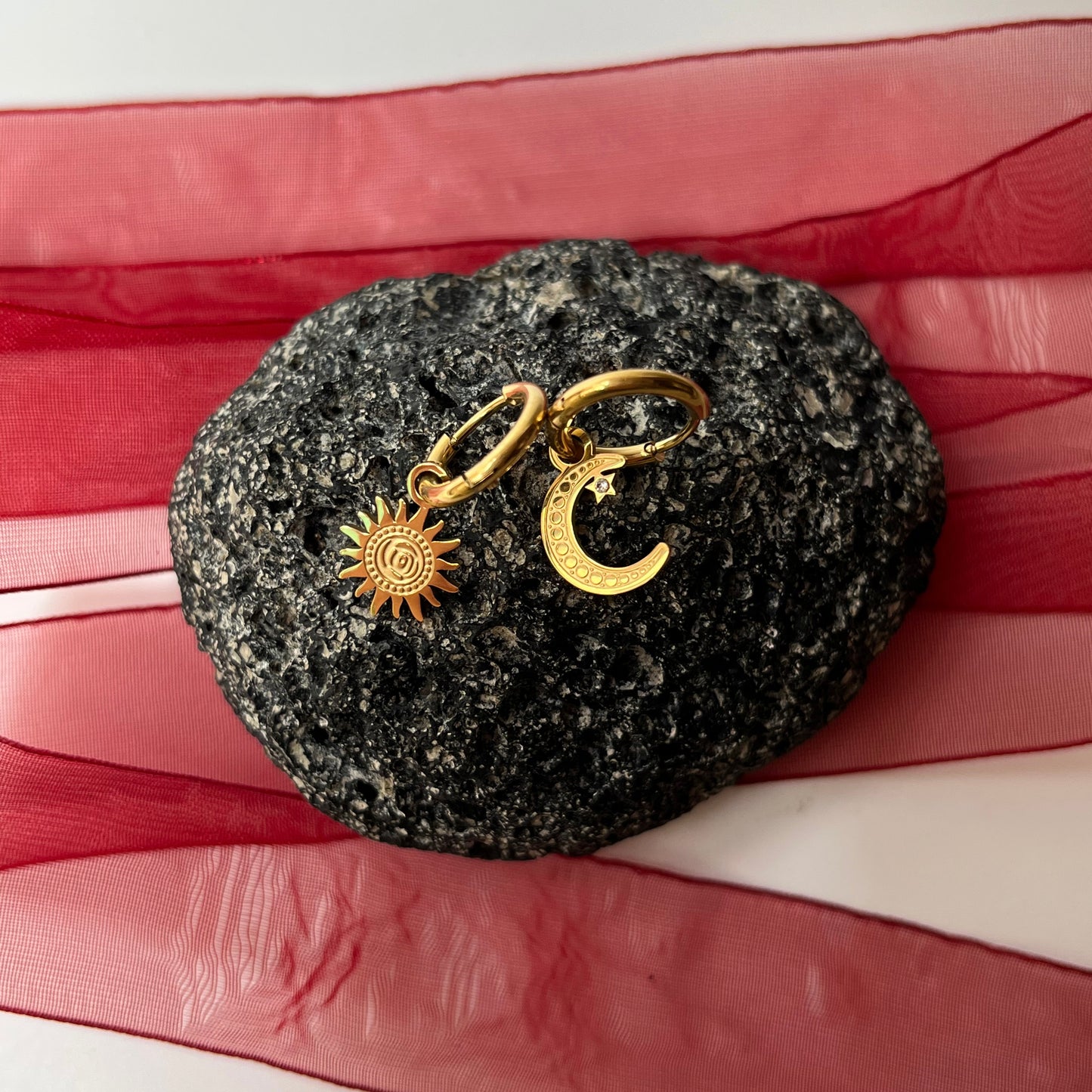 Celestial Charm Huggies