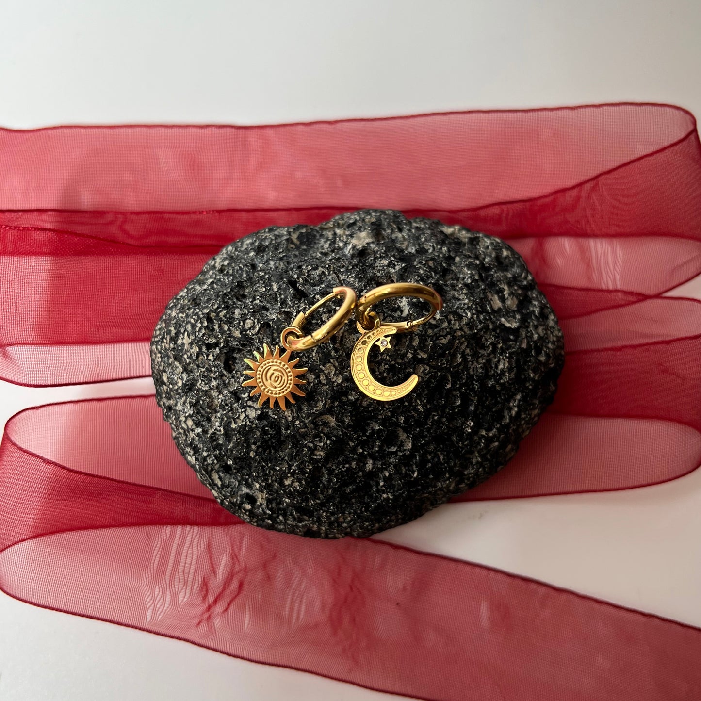 Celestial Charm Huggies