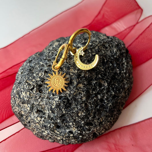 Celestial Charm Huggies