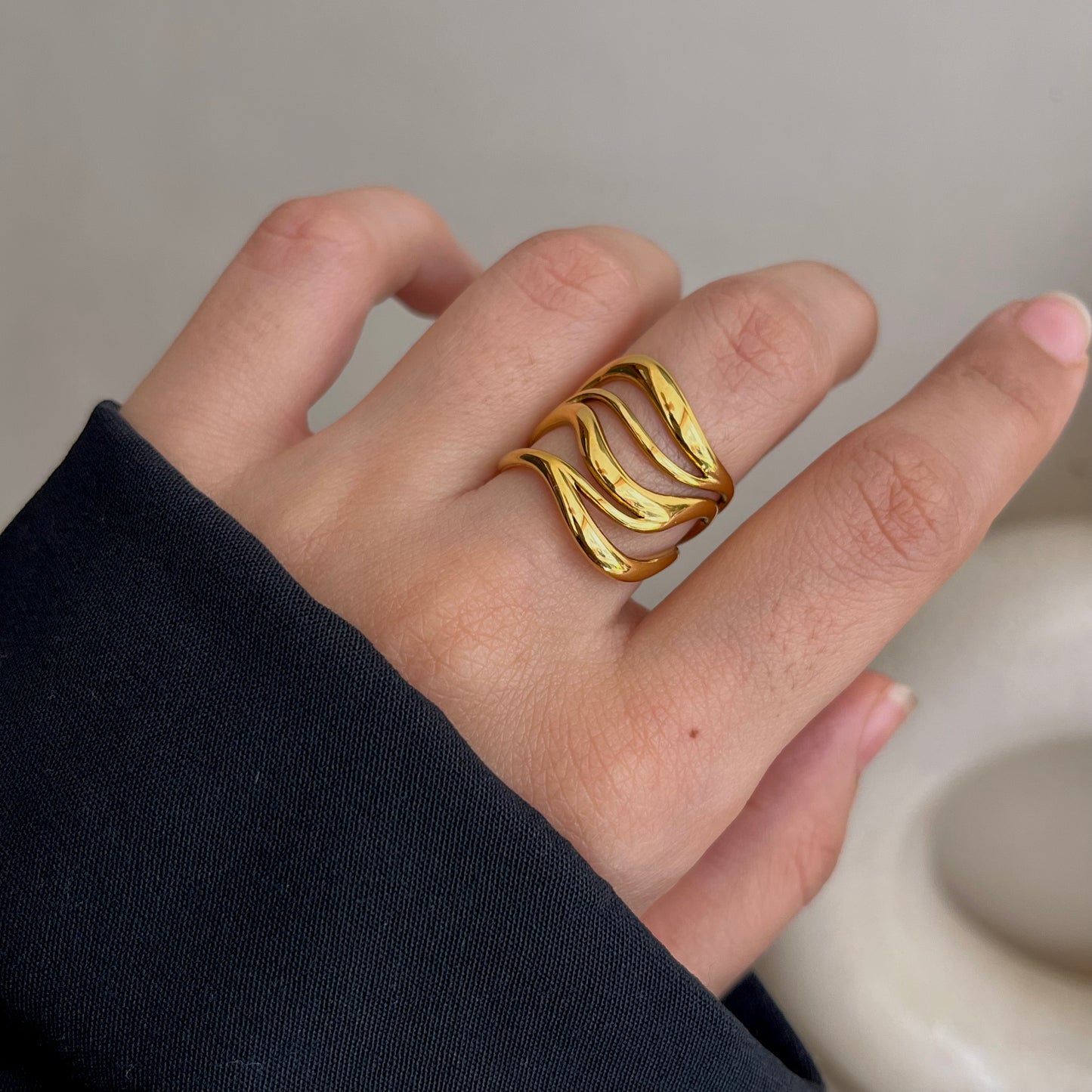 Mayhem Adjustable Ring