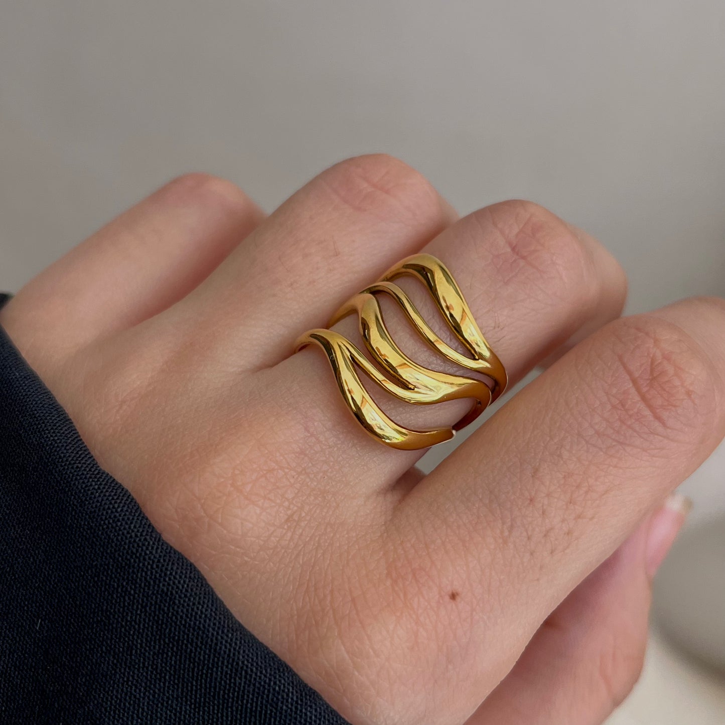 Mayhem Adjustable Ring
