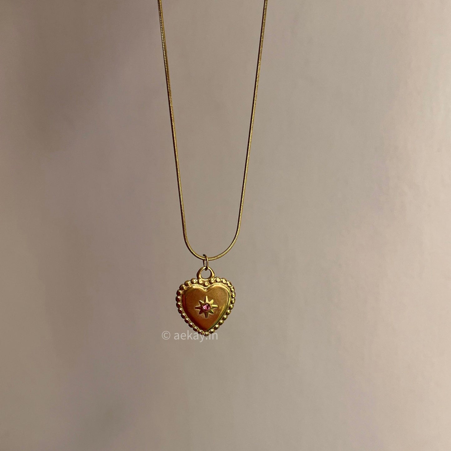 Vintage Heart Necklace