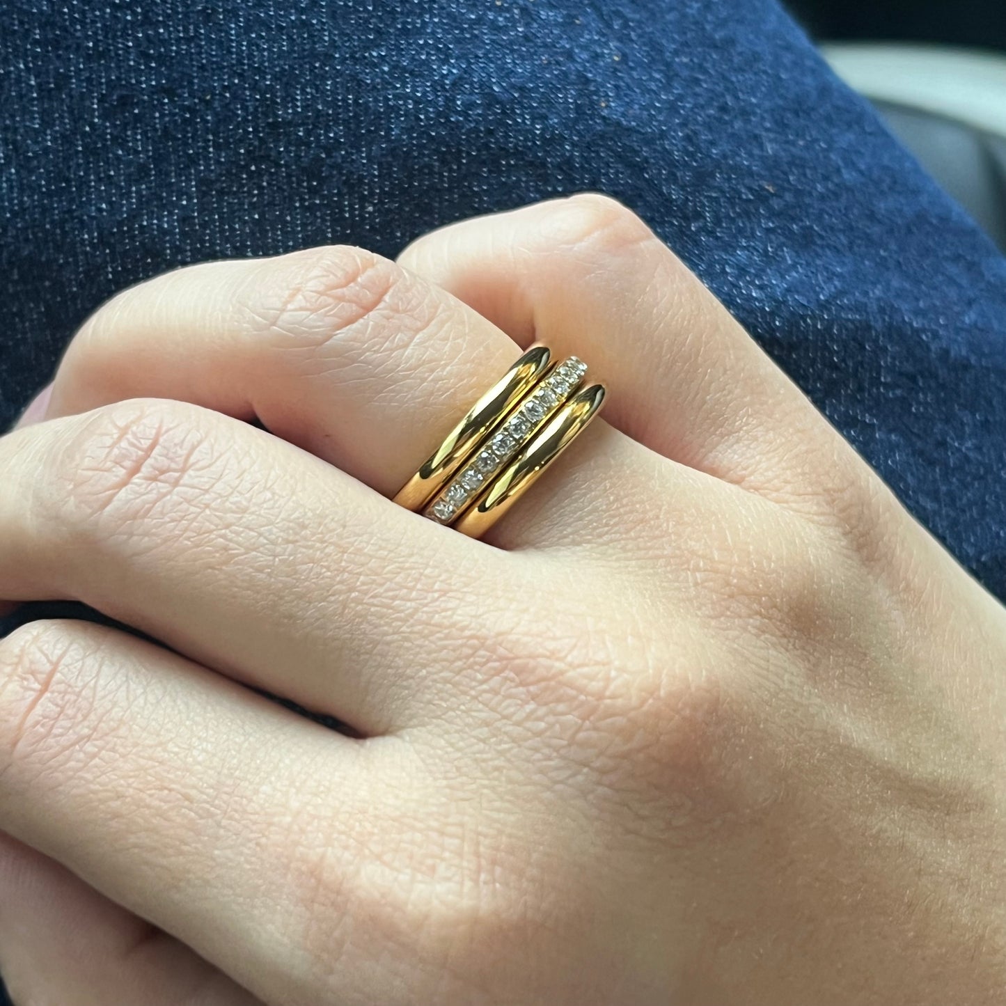 Becca Ring- Set of 3