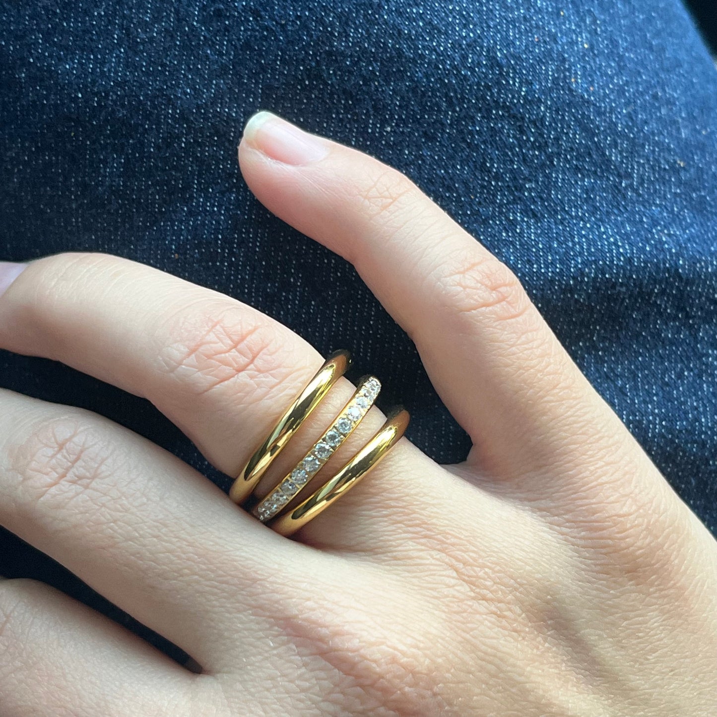 Becca Ring- Set of 3