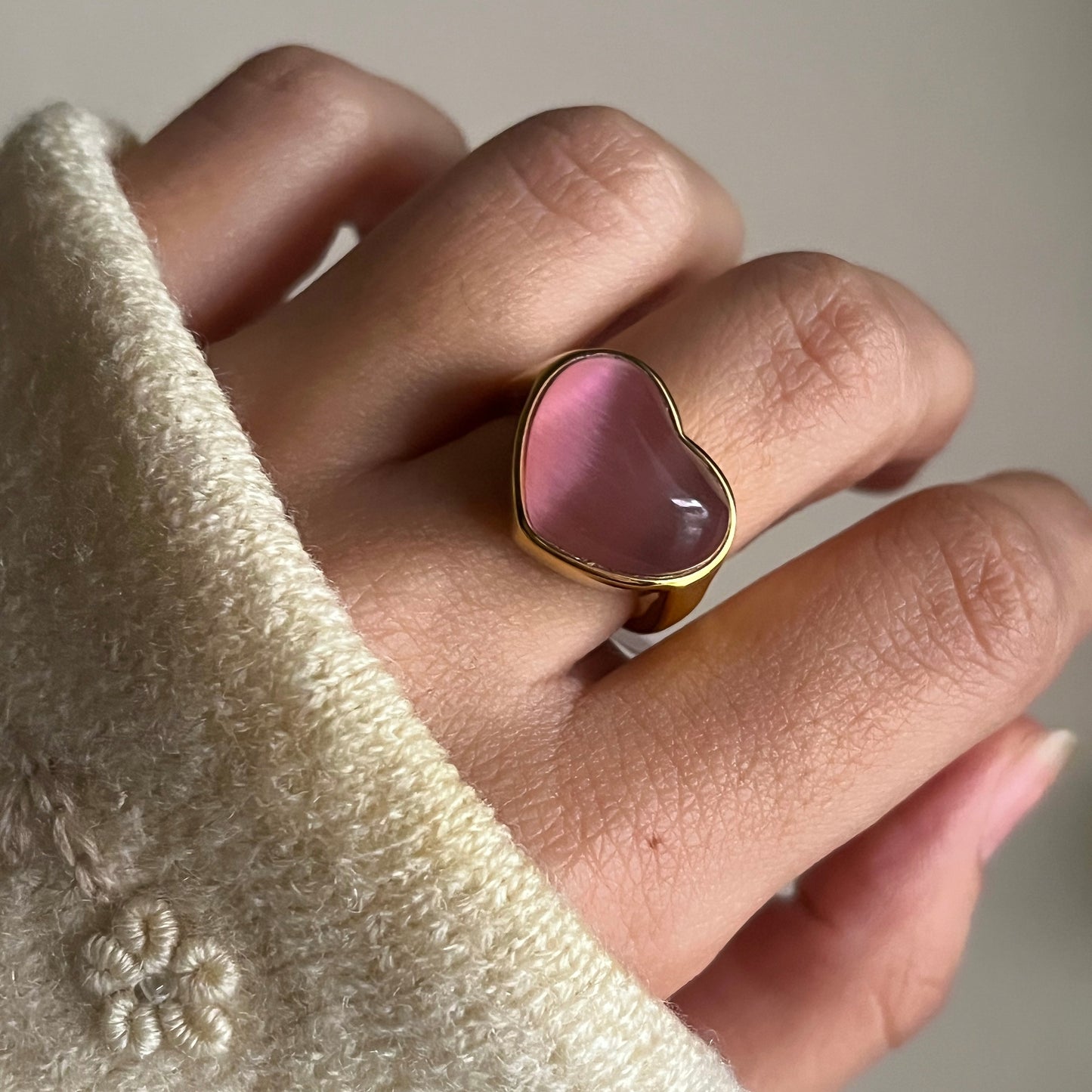 Heart Signet Ring