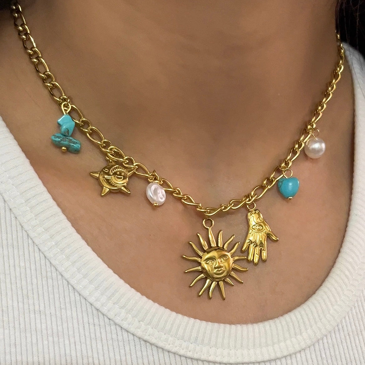 Rae Charm Necklace