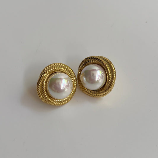 Diana Pearl Studs