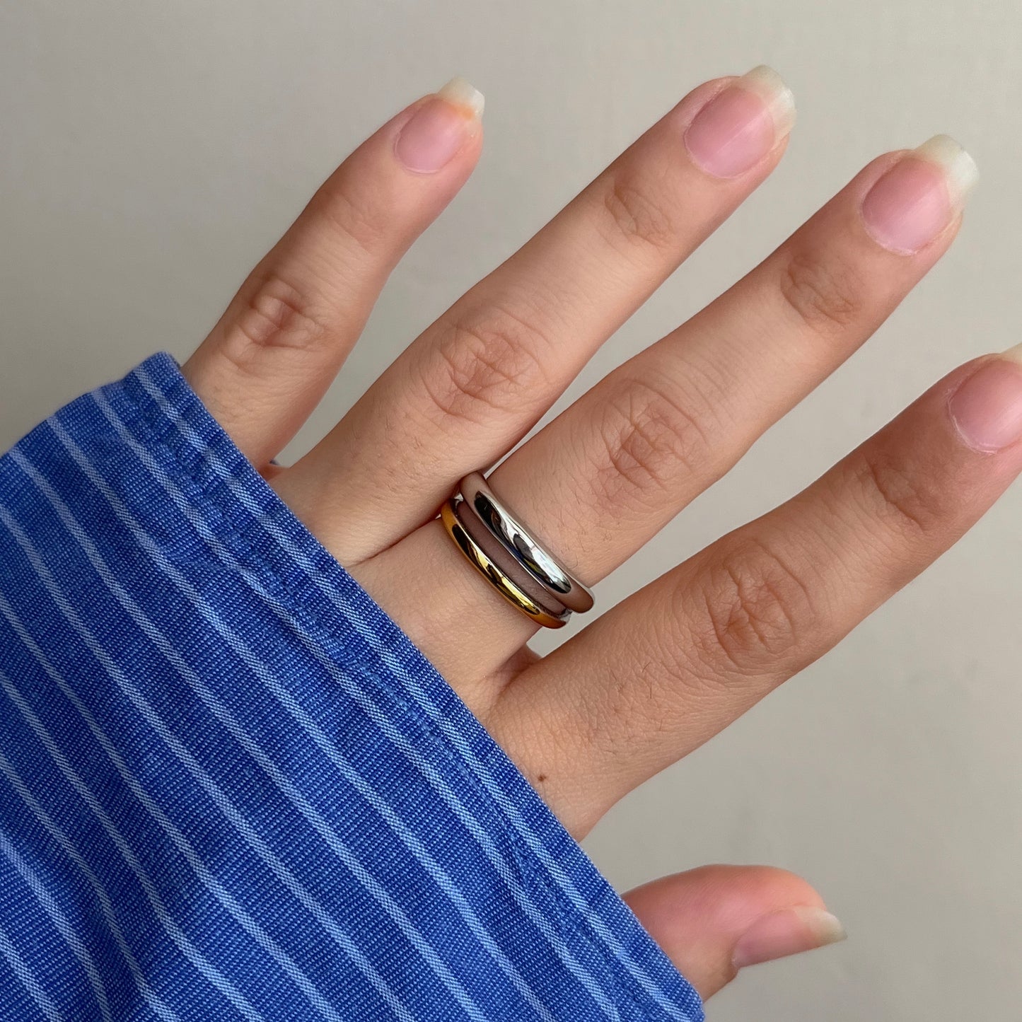Azara Two Tone Ring
