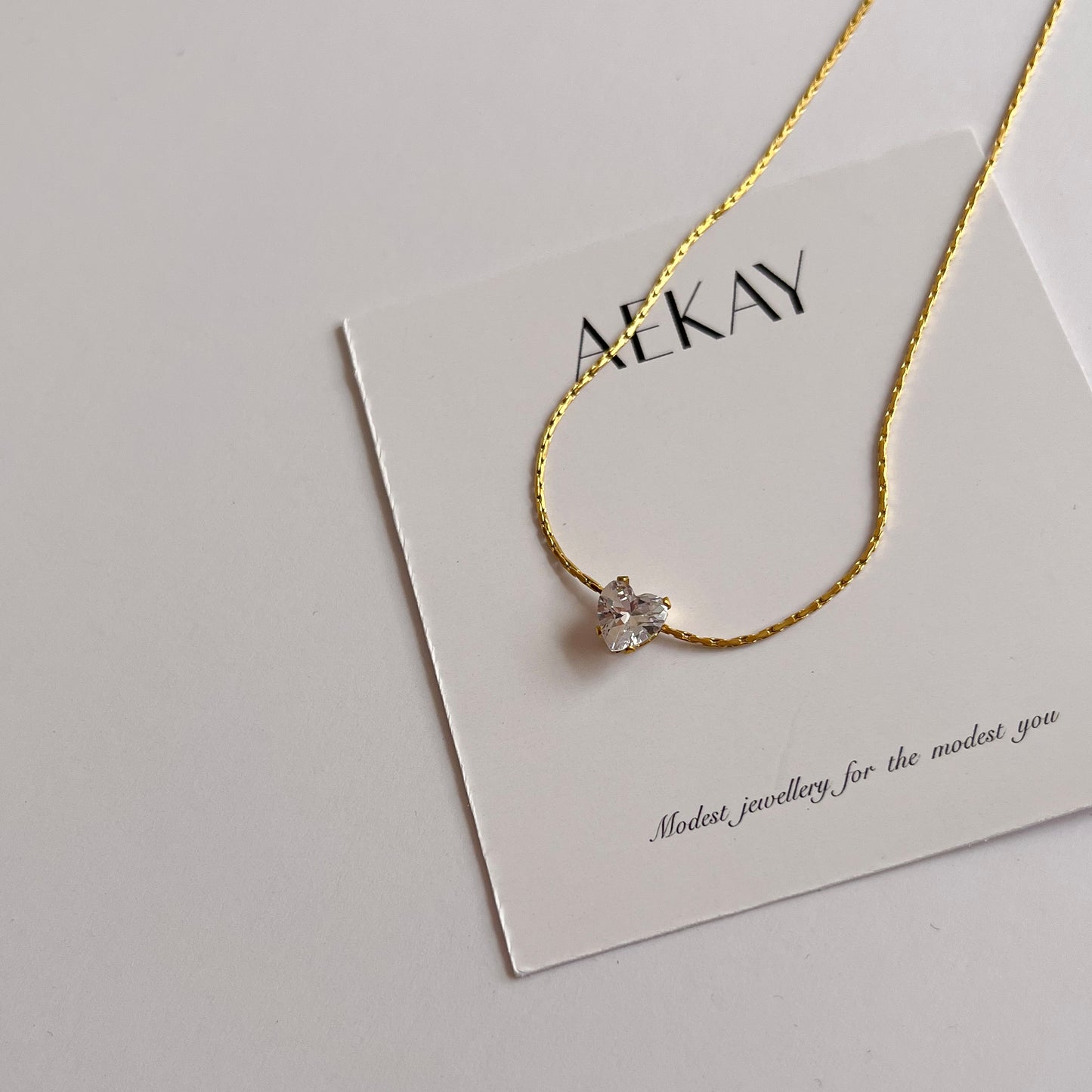 Heart Drop Necklace