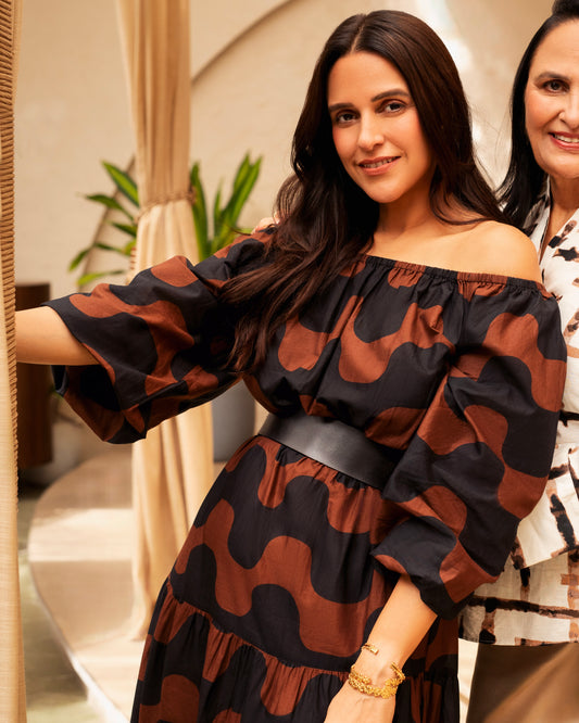 Neha Dhupia- Flora, Hammered & Sienne Cuffs