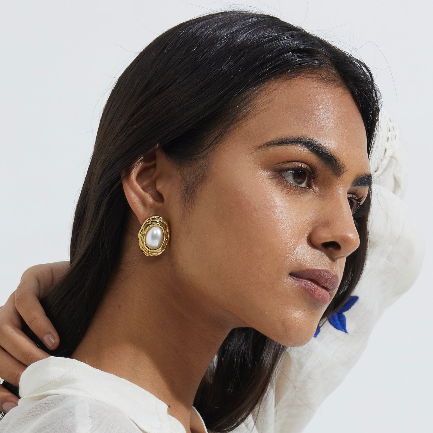Vintage Pearl Studs